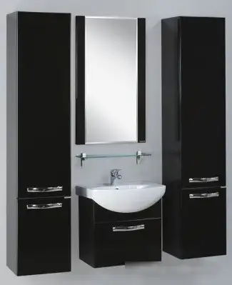 Акватон Ария 65 Тумба для умывальника чёрный (1.A134.0.01A.A95.0) – фото товара