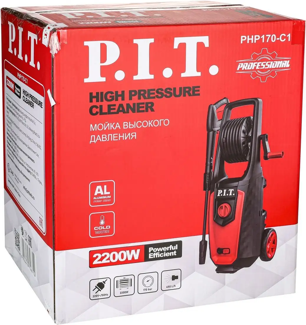Мойка высокого давления P.I.T. PHP170-C1 – фото товара