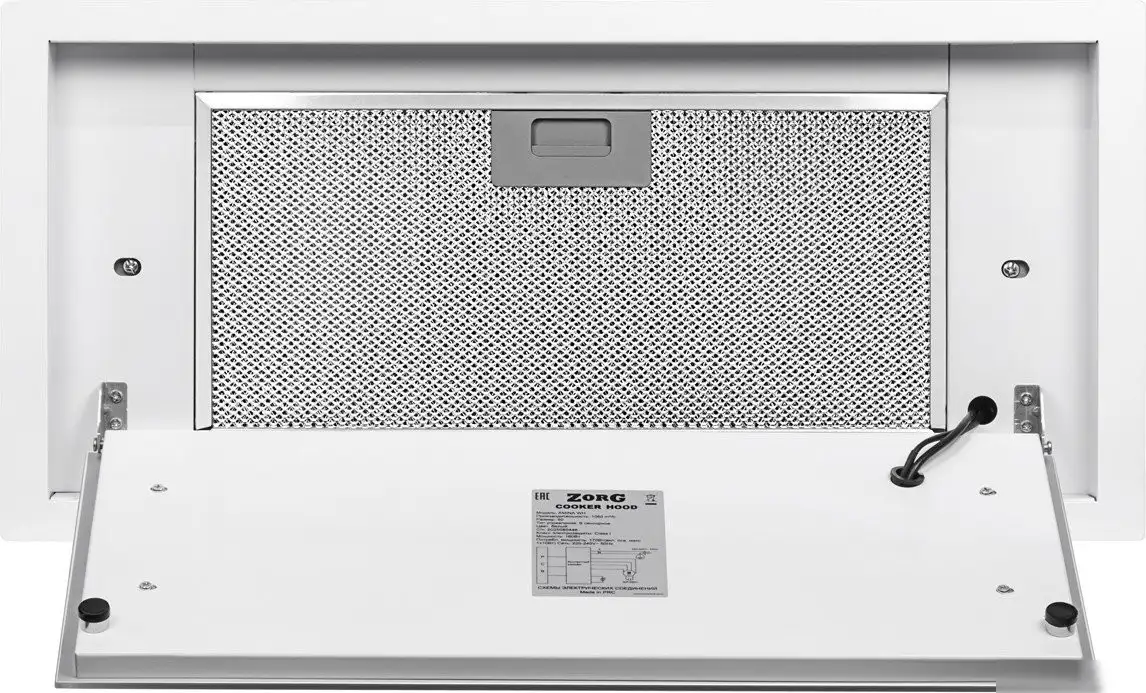 Кухонная вытяжка ZorG Amina 1060 60 S (белый) - фото товара