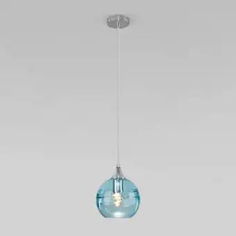 Подвесная люстра Евросвет 50221/1 (голубой)