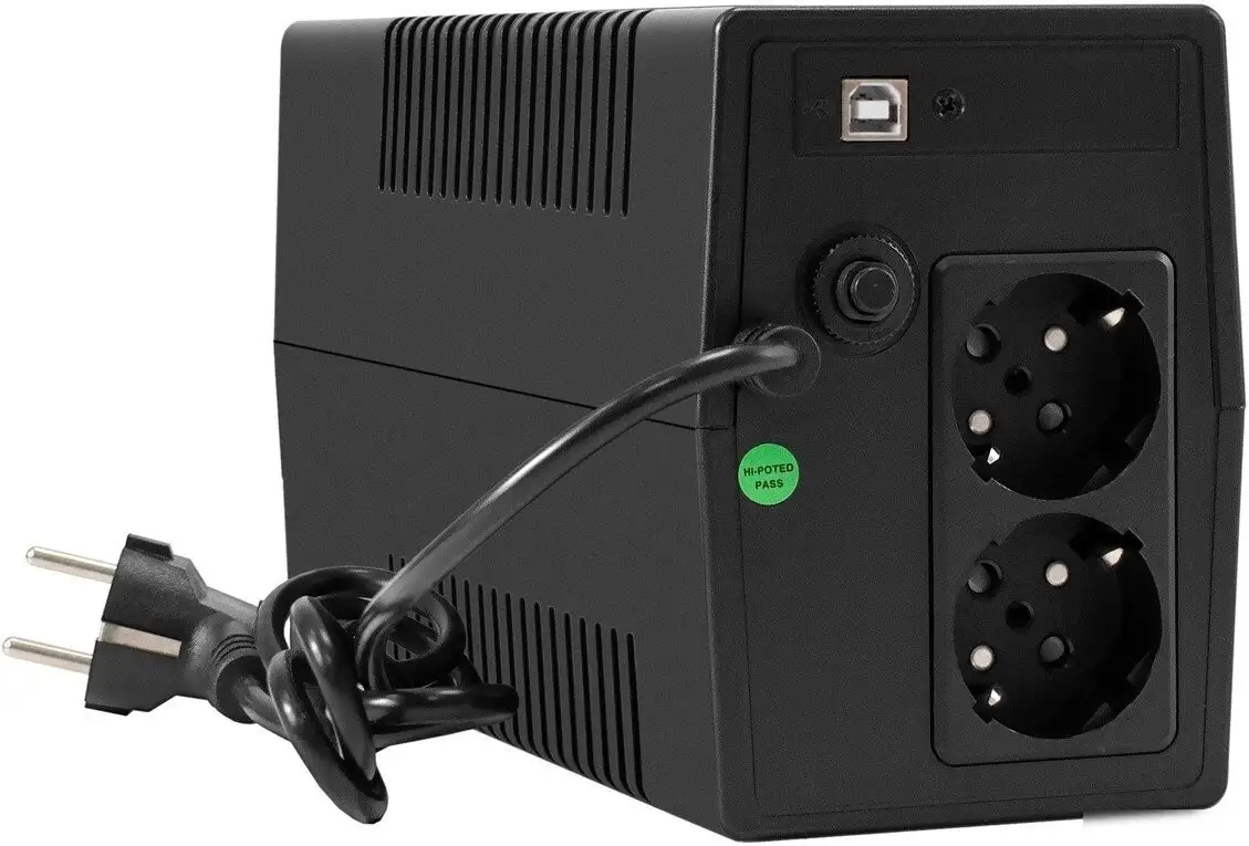 Источник бесперебойного питания ExeGate Smart LB-650.LCD.AVR.2SH.USB – фото товара