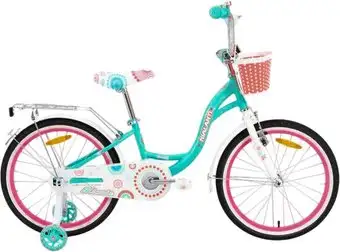 Детский велосипед Nialanti Minnie 16 2025 (бирюзовый, разобранный) – изображение в каталоге