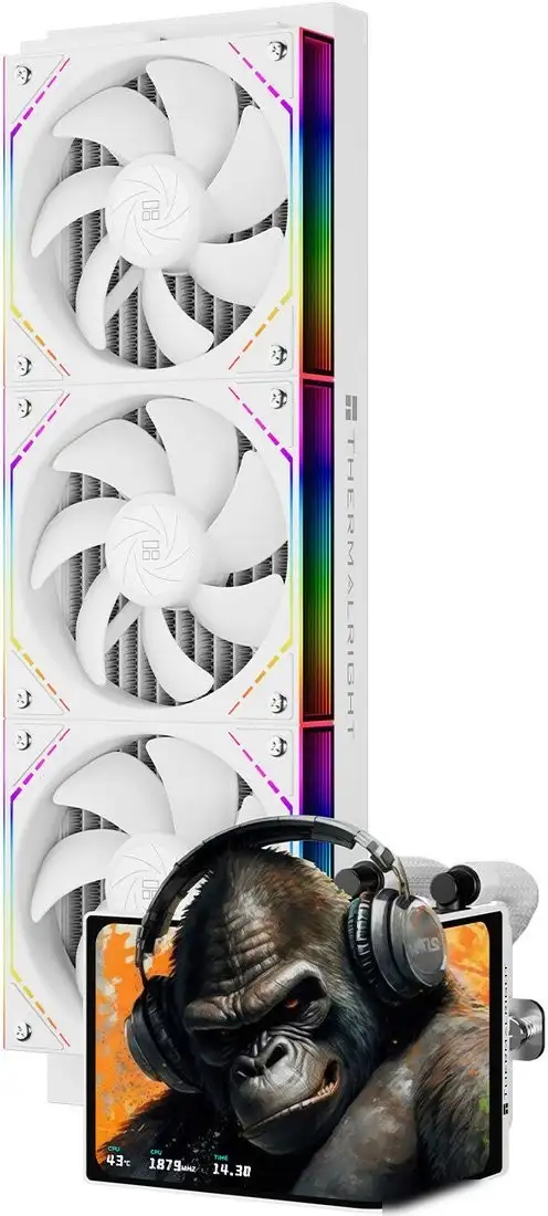 Система жидкостного охлаждения для процессора Thermalright Levita Vision 360 ARGB (белый) – фото товара