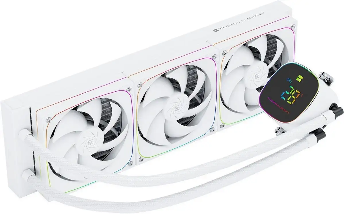Система жидкостного охлаждения для процессора Thermalright Frozen Horizon 360 Digital ARGB (белый) – фото товара