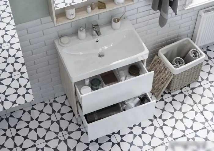 Мебель для ванных комнат Акватон Тумба под умывальник Сканди 70 1A251801SDB20 – фото товара