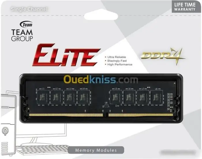 Оперативная память Team Elite 4 ГБ DDR4 3200 МГц TED44G3200C2201 – фото товара