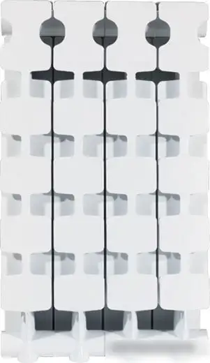 Алюминиевый радиатор Fondital Calidor Super B4 350/100 V69001408 (8 секций) - фото товара