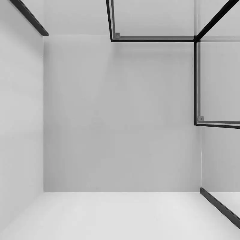 Душевой уголок Niagara NG-6830-34BLACK 100x100x195 (черный матовый/прозрачное стекло) - фото товара