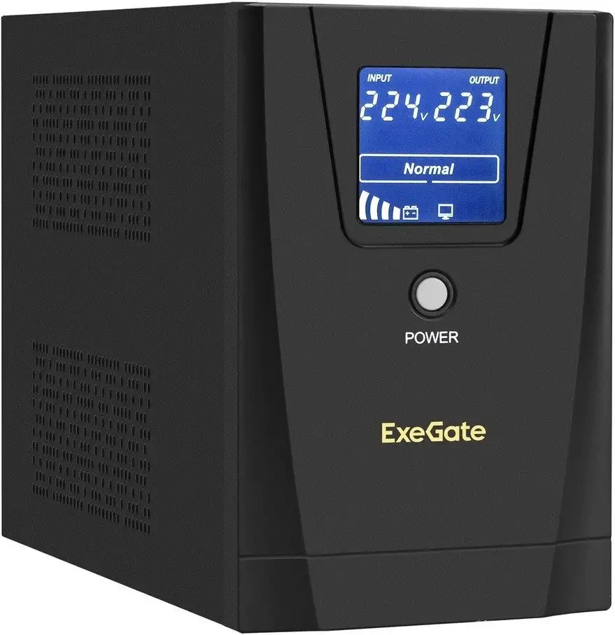 Источник бесперебойного питания ExeGate SpecialPro Smart LLB-1500.LCD.AVR.2SH.3C13.USB EX292800RUS – изображение в каталоге
