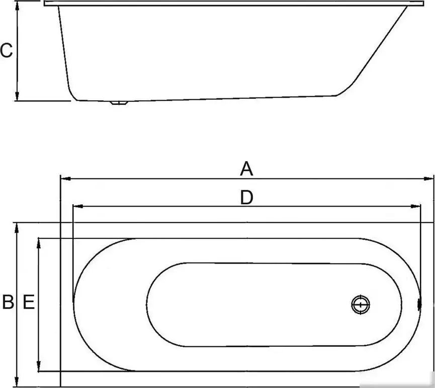 Ванна Alba Spa Supreme 180x80 - фото товара