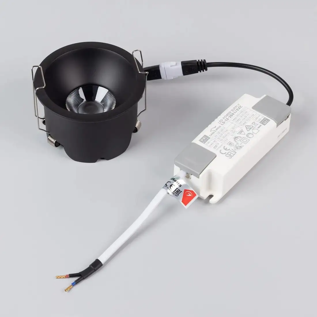 Точечный светильник Arlight MS-HARBOR-R82-10W Warm2700 BK 24deg 054480 – фото товара