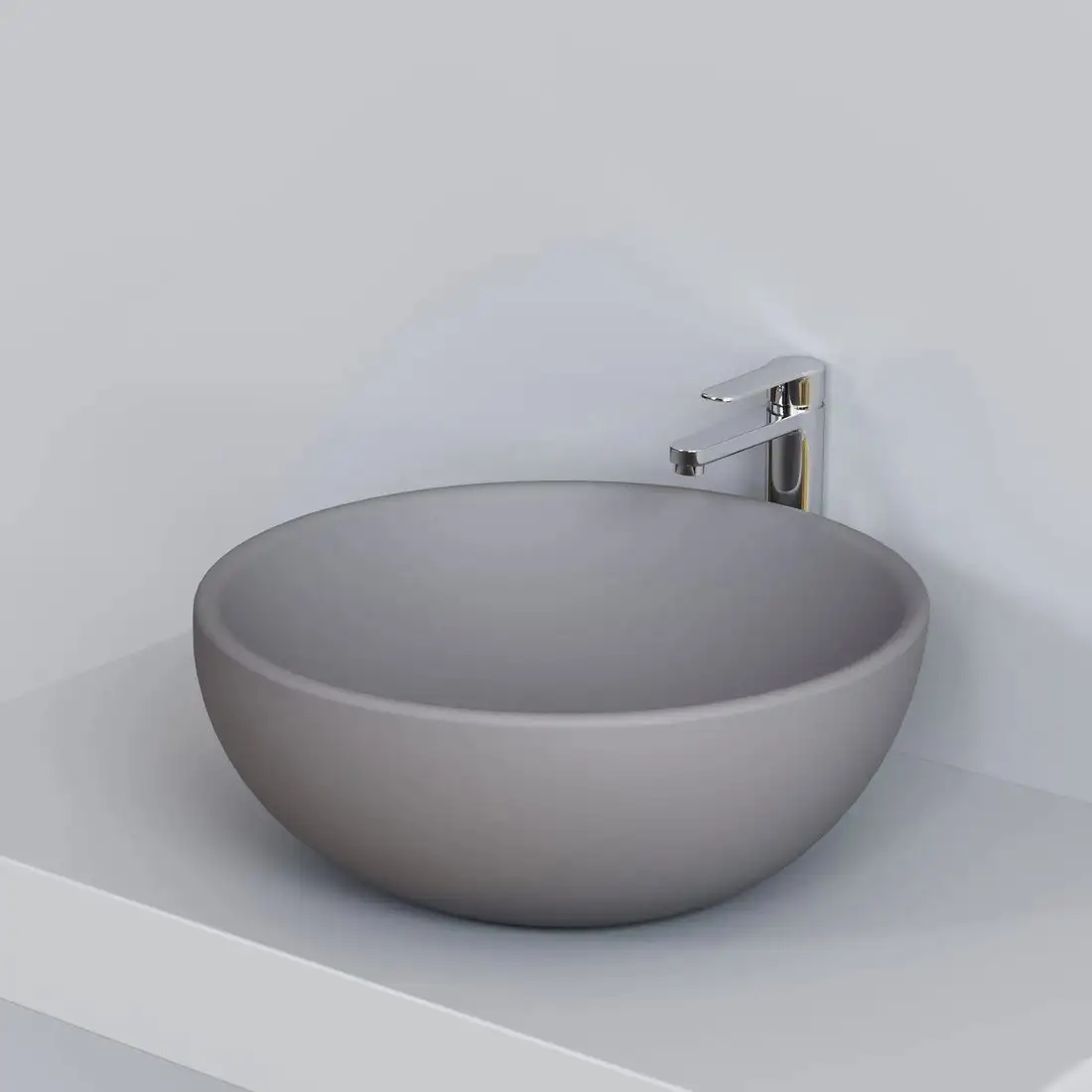 Умывальник Ambassador Queen 116T20301 (серый матовый) - фото товара