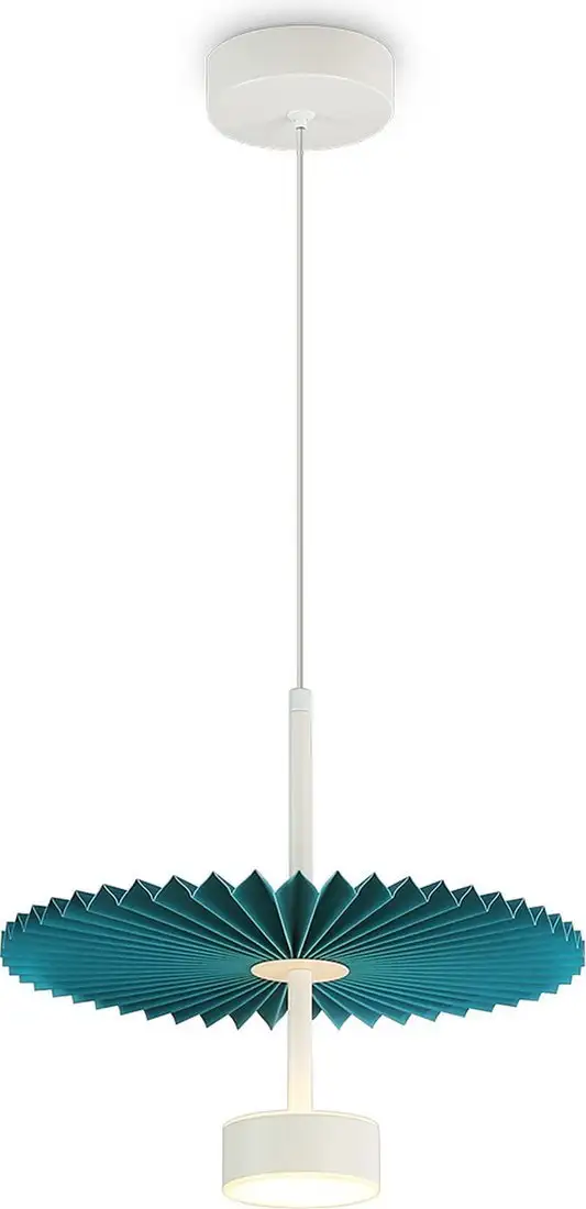 Подвесная люстра Ambrella LH72611 WH/GR (белый/бирюзовый) – фото товара