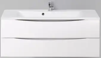 BelBagno Тумба под умывальник Marino-1200-2C-SO-BL-P (bianco lucido)