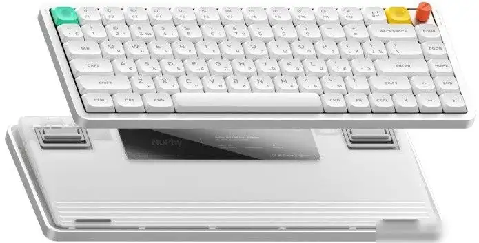 Клавиатура NuPhy Air75 V3 Nova White (Red Nano) – фото товара