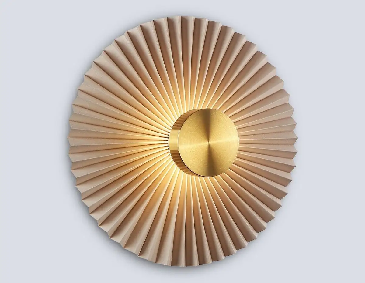 Бра Ambrella LH72643 BR/WH (латунь/бежевый) – фото товара