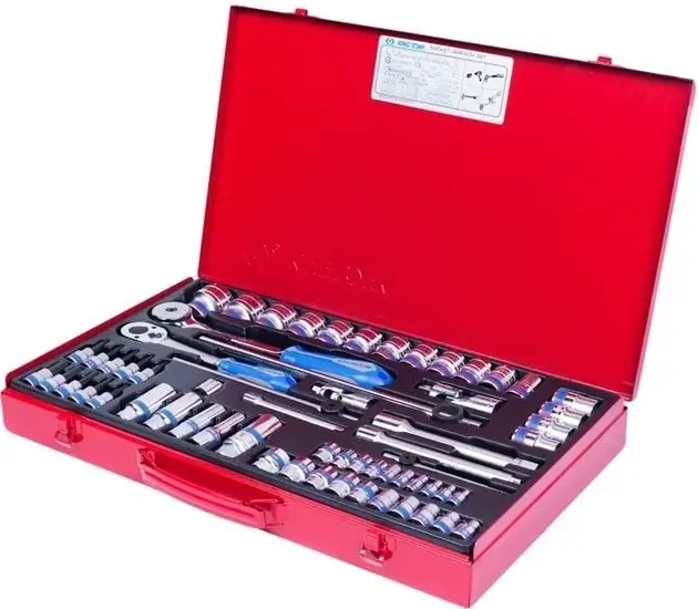 Универсальный набор инструментов King Tony 9063MR01 (62 предмета) – фото товара