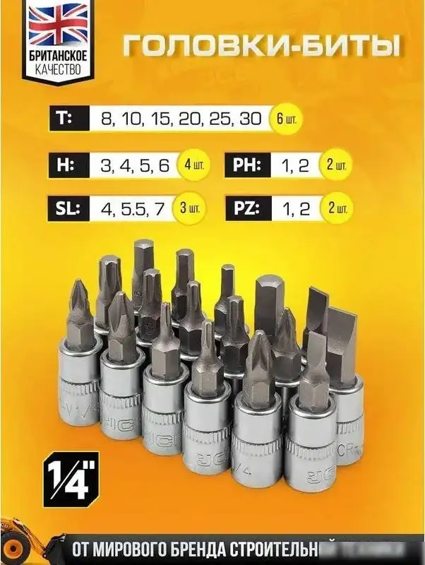 Универсальный набор инструментов JCB 4941-5DS (59718) – фото товара