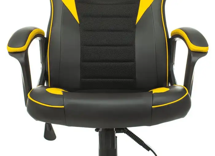 Кресло Zombie Game 16 (черный/желтый) – фото товара