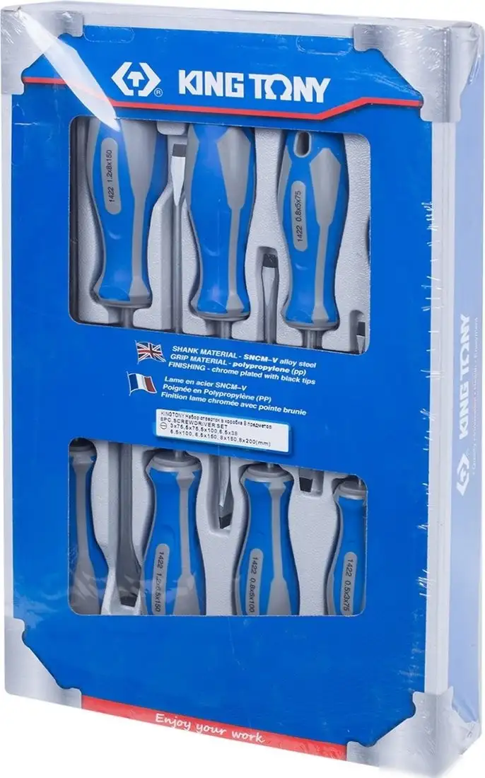 Набор отверток King Tony 30118MR (8 предметов) – фото товара