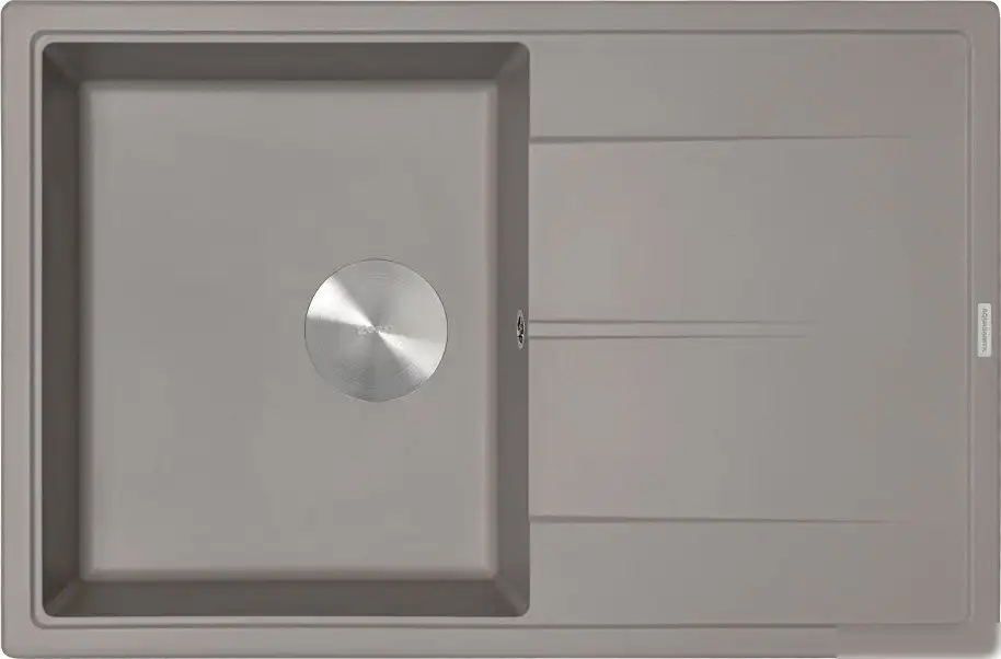 Кухонная мойка ZorG Rock 78 Premium alumetallic - фото товара