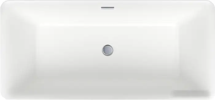 Ванна Wellsee DeSire 167,5x78 231502001 (отдельностоящая ванна белый глянец, экран, ножки, сифон-автомат хром) - фото товара