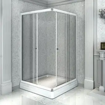 Душевой уголок Radomir 100x110 L 1-03-1-1-0-1231 (матовое стекло)