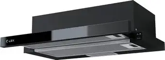 Кухонная вытяжка LEX Hide G 600 (черный) – изображение в каталоге