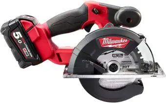Дисковая (циркулярная) пила Milwaukee Fuel M18 FMCS-502X 4933459193 (с 1-м АКБ, сумка) – изображение в каталоге