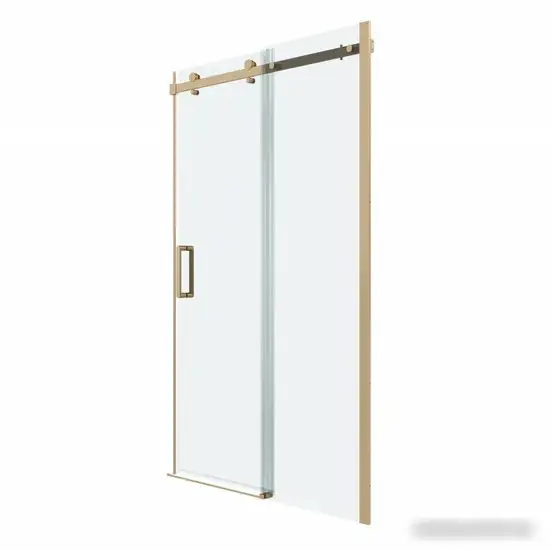 Душевая дверь Grossman Classic 110x195 100.K33.04.110.32.00 (золото сатин/стекло прозрачное) - фото товара