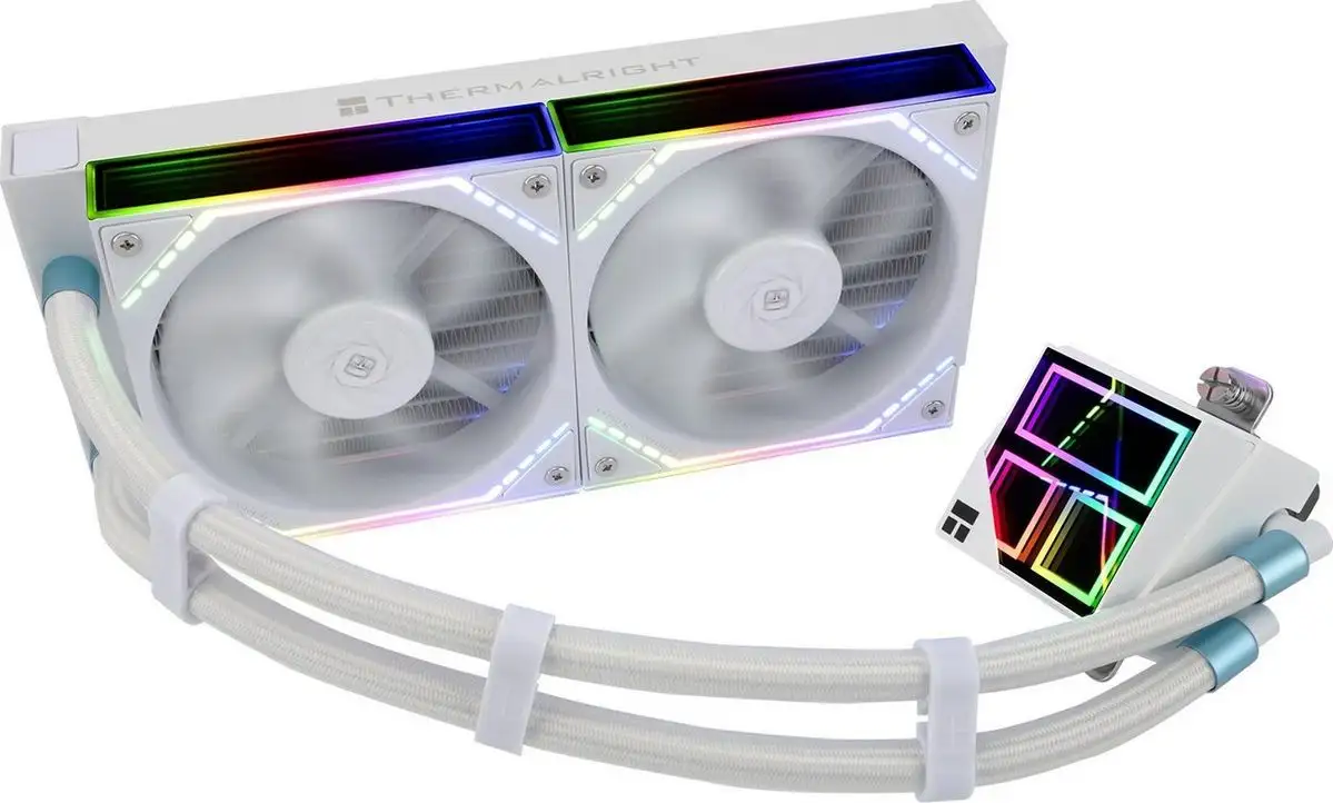 Система жидкостного охлаждения для процессора Thermalright Frozen Infinity 240 ARGB (белый) – фото товара
