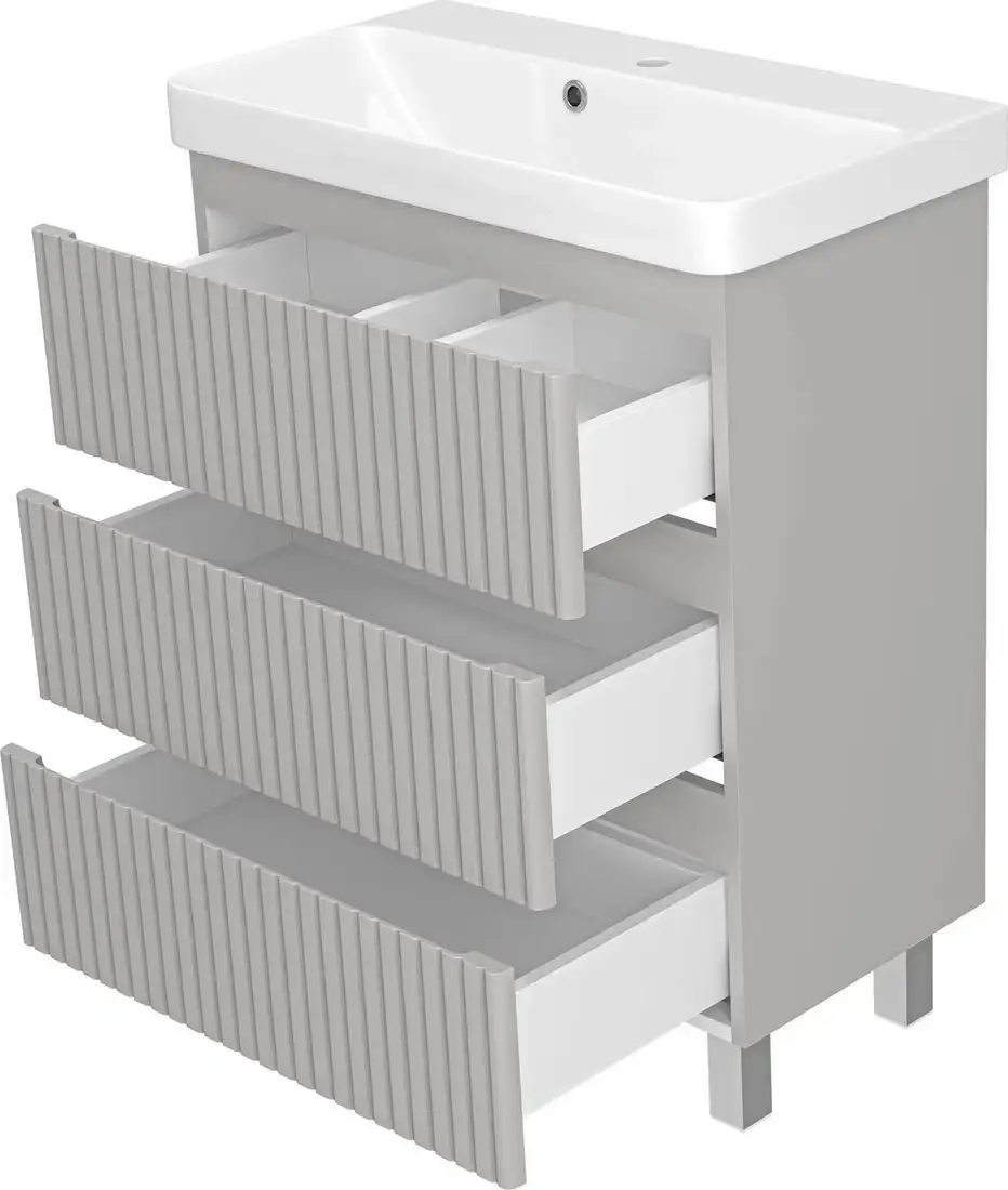 Brevita Тумба с умывальником Victory 70 VIC-07070-50-03Я + 11070-KL – фото товара