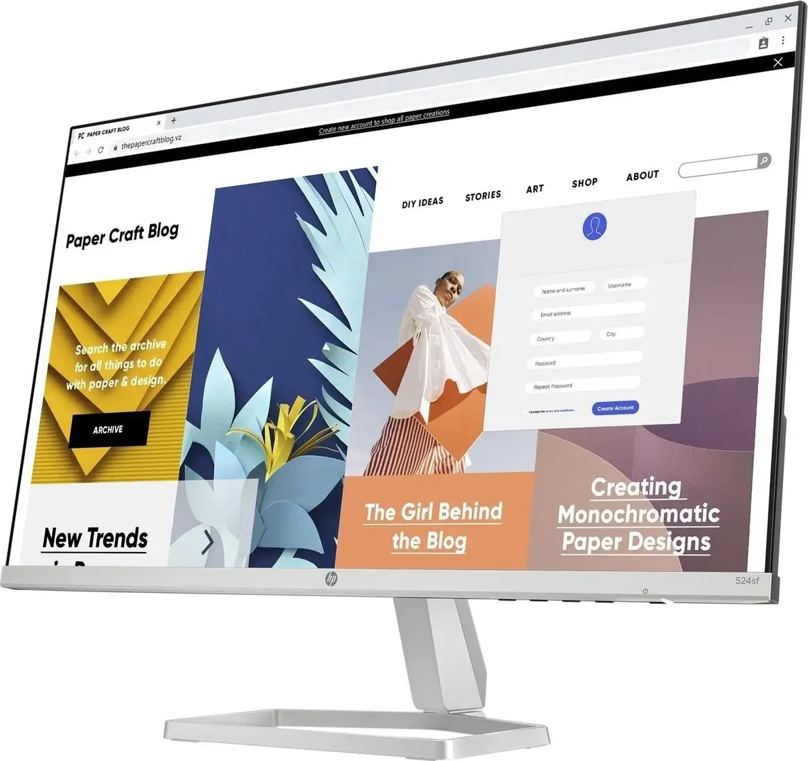 Монитор HP Series 5 524sf 94C17AA – фото товара
