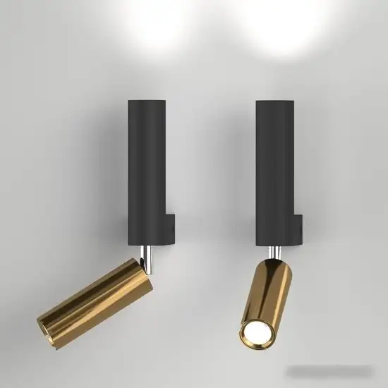 Спот Евросвет 40020/1 LED (черный/латунь) – фото товара