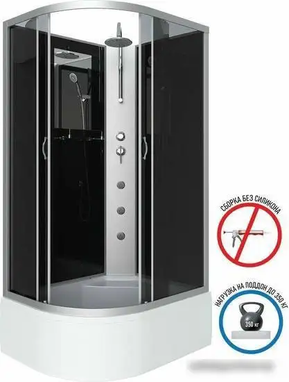 Душевая кабина Niagara NG-2510-14RBKTG 120x80x215 - фото товара