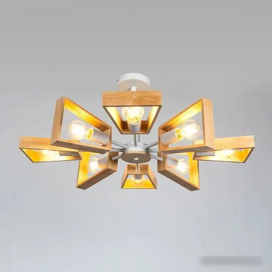 Люстра средней высоты Arte Lamp Brussels A8030PL-8WH – фото товара