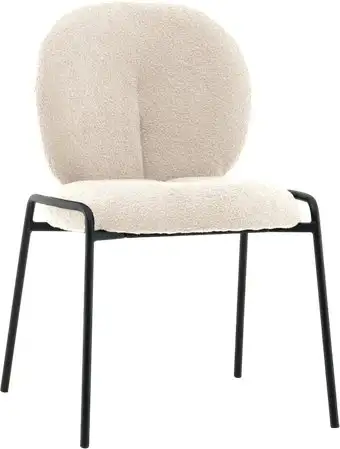 Стул Stool Group Моллек AV 438-Fl01-9005 (букле молочный) – изображение в каталоге