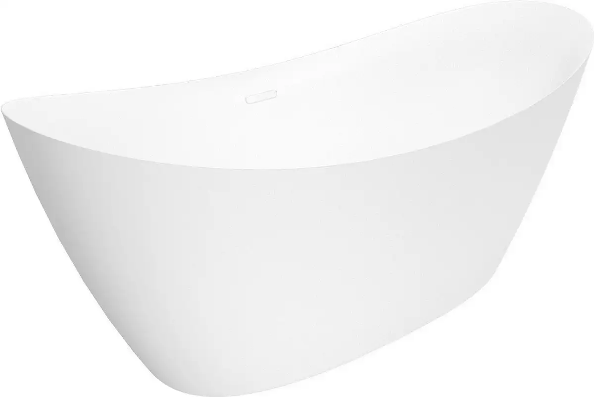 Ванна Wellsee Carefree Dove 168x73 23290102R (отдельностоящая ванна белый глянец, экран, ножки, сифон-автомат глянцевый белый) - фото товара