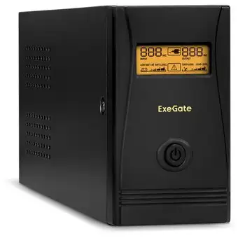 Источник бесперебойного питания ExeGate SpecialPro Smart LLB-800.LCD.AVR.C13.RJ.USB – изображение в каталоге