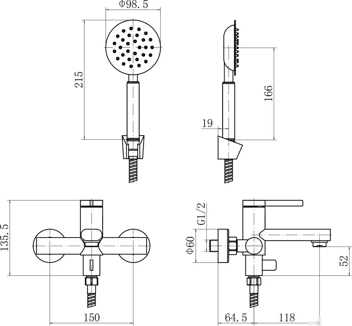 Смеситель Fashun A53030 - фото товара