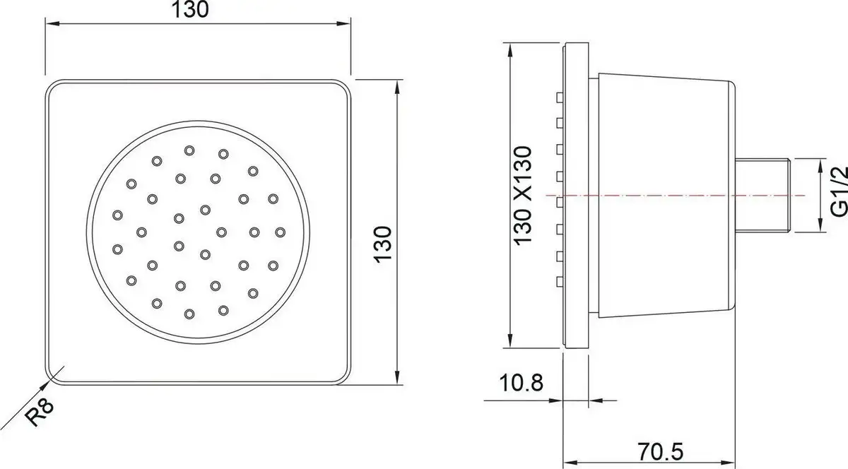 Боковая форсунка Aquatek AQ2099MB - фото товара