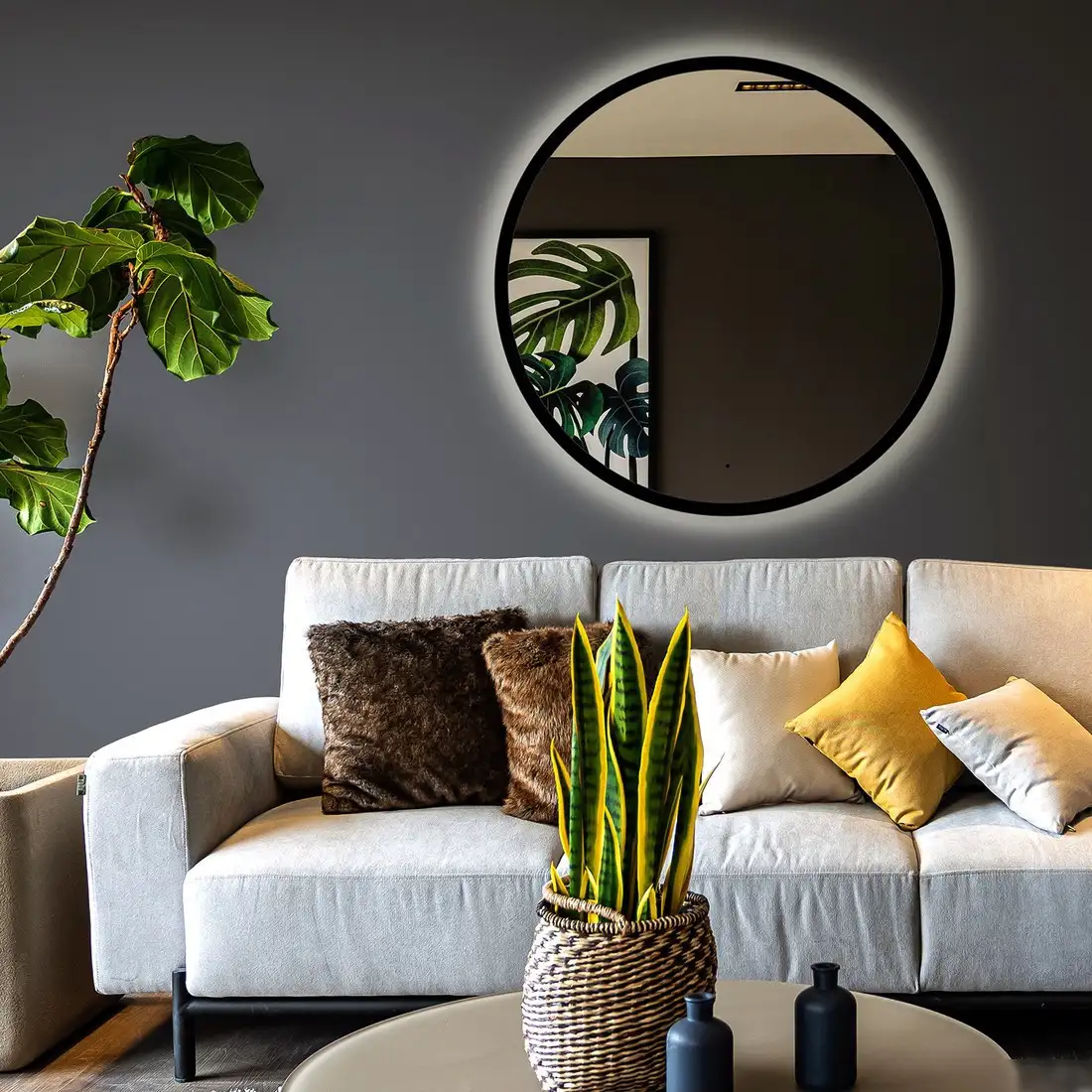 Silver Mirrors Зеркало Monaco Black D770 LED-00002770 – фото товара