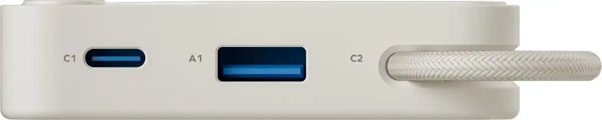 Внешний аккумулятор Momax 1-Power X Built-in USB-C IP152 10000mAh (белый) – фото товара