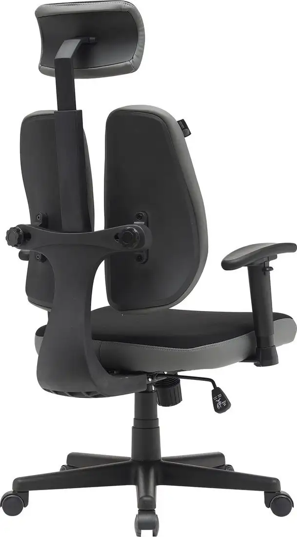 Офисное кресло CACTUS CS-CHR-MC03-BKGY (черный/серый) – фото товара