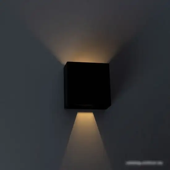 Фасадный светильник Arte Lamp Algol A1445AL-1BK – фото товара