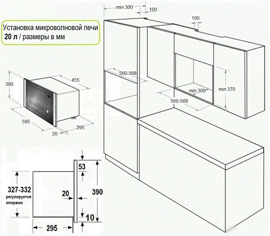 Микроволновая печь Schtoff NM 20 DX Nano Matte Black – фото товара
