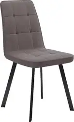 Стул Трия Рони (черный муар/микровелюр Brendy Latte) – изображение в каталоге