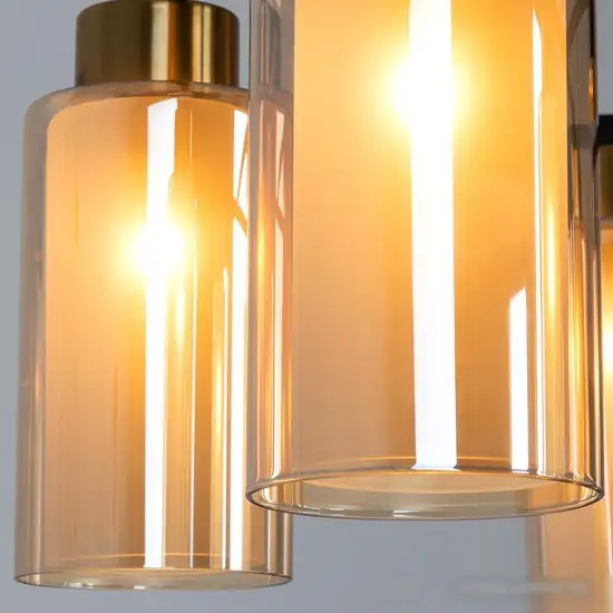 Люстра средней высоты Arte Lamp Leo A7027PL-6BK – фото товара