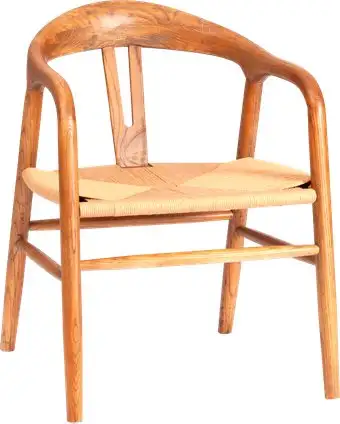 Стул TetChair Vali дерево вяз/бечевка (груша №3)