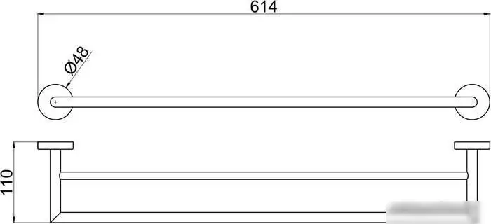 Держатель для полотенца Allen Brau Priority 6.31012-31 – фото товара